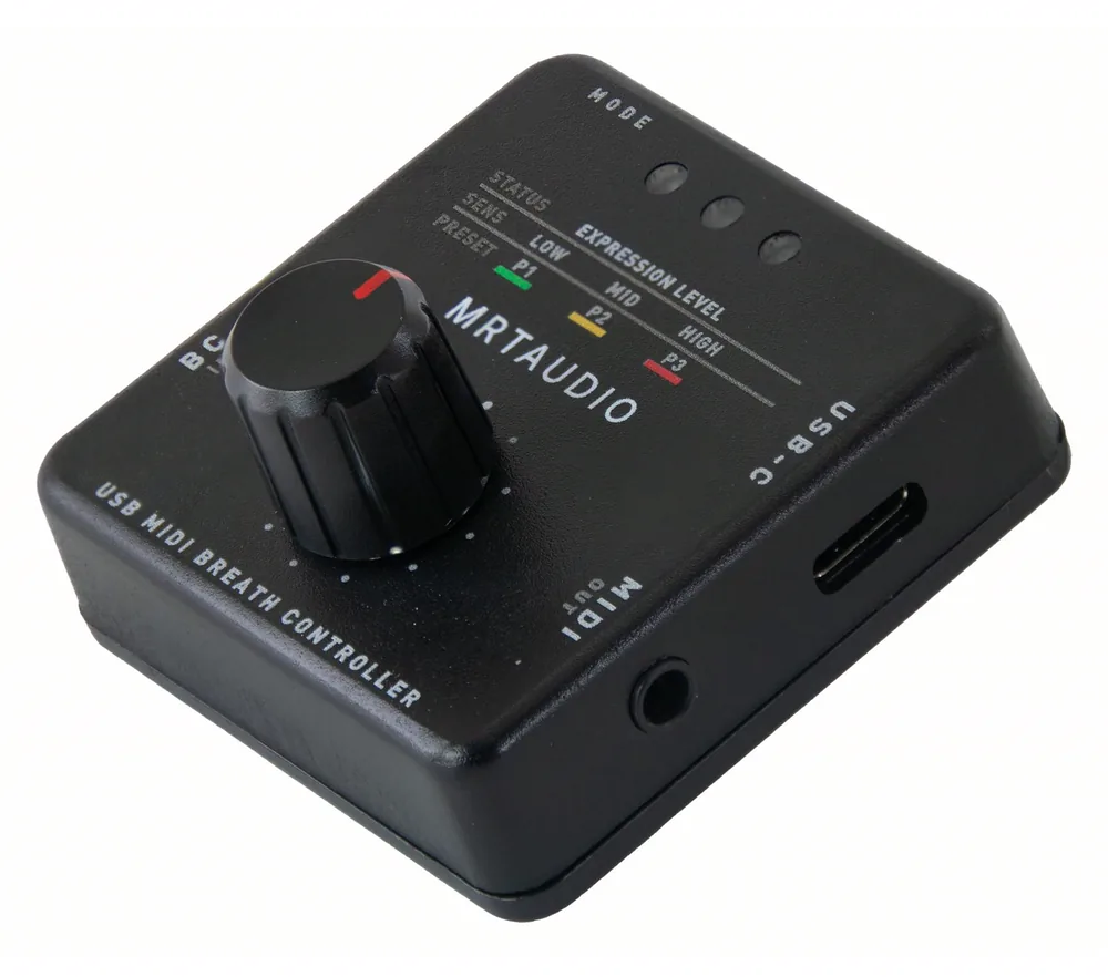 Yeşil, Kehribar ve Kırmızı preset göstergeleriyle MRTAUDIO Standard