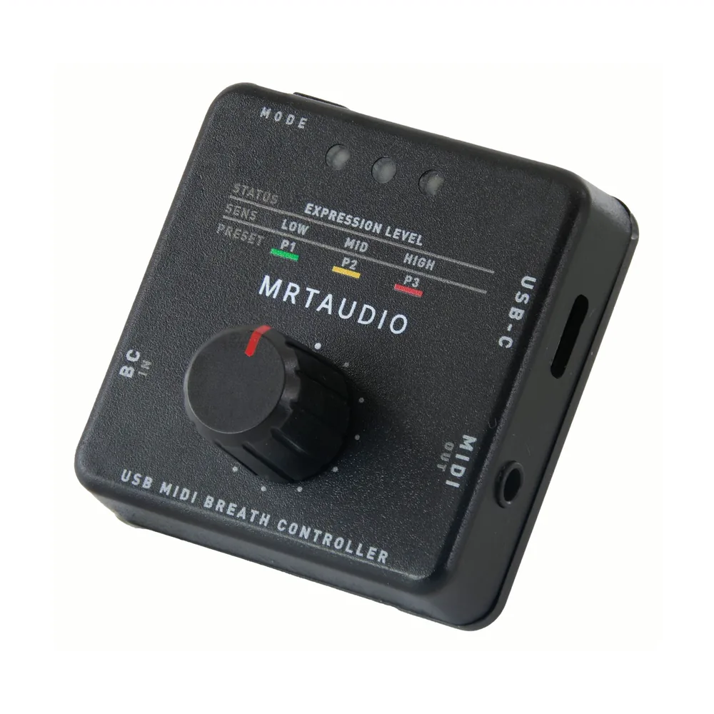 MRTAUDIO Standard controller with USB-C power and TRS Type-A MIDI OUT connections